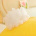 Kawaii Super Chonky Yellow Plushie - Goofy Edition, a chonky bird plushie with fluffy stuffing.