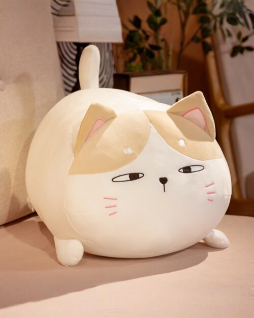 Kawaii Chonky Neko Cat Plushie - Pillow Collection