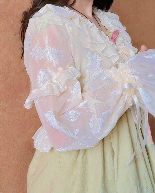 Fairycore Sleeve Bow - Kawaii Clothes