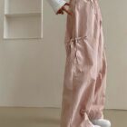 Loose Laced Trousers - Korean Aesthetic word2
