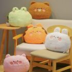 Kawaii Animal Plushie Cushion word2