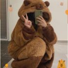 Capyvara Hooded Coat - Capybara Clothes word2