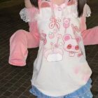 Pink Pastel Attack Shirt - Yume Kawaii Aesthetic word3