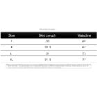 High Waist Mini Skirt - Vintage Aesthetic word1