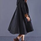 Super Long Hooded Coat word2
