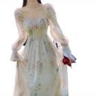 French Floral Dress - Retro Aesthetic word2