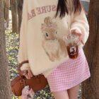 Treasure Bag Bunny Sweater - Vintage Aesthetic word2