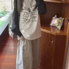 Long Sleeve T-shirt - Dog Doodle word3