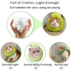 Super Soft Plush Cat Cone Collar word3