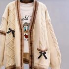 Pretty Bow Sweater - Kawaii Clothes word2