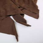 Irregular Brown Skirt - Aesthetic Vintage word1