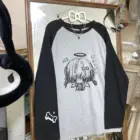 Japanese Style Gray Sweatshirt - Animecore Aesthetic word3