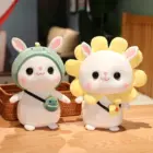 Cotton the Adventurous Rabbit - Kawaii Hatted Bunny Plushie word3