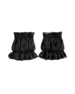 Black ruffled bloomers, part of a gothic lolita dress set.