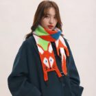 Cute Fox Scarf - Cottage Aesthetic word3