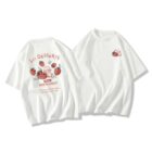 Short Sleeve Strawberry Bunny T-shirt word3