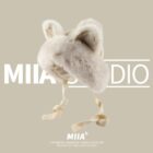 MIAA Fox Ears Plush Winter Hat word2