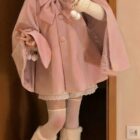 Lolita Style Layered Hooded Coat word2