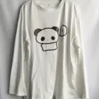 Panda Print T-Shirt - Cutecore Aesthetic word1