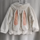 Fluffy Rabbit Ears Hoodie - Kawaii Clothes word3