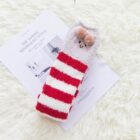 Winter Long Fluffy Socks - Animals Edition word3