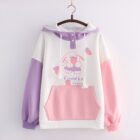 Kawaii Harajuku Foodie Happy Rabbit Hoodie word2