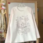 Nyanko Pink T-Shirt - Cutecore Aesthetic word3