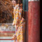 Flower Pattern Summer Yukata - Japanese Aesthetic word3