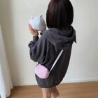 Japanese Style Cat Eared Hoodie - Harajuku Aesthetic word1