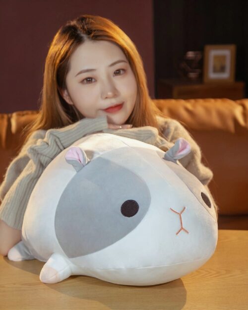 Kawaii guinea pig plushie from Peruvian Pet Collection, soft and cuddly toy.