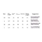 Size chart for Long Sleeve Fairy Dress, showing skirt, shoulder, chest, waistline, and sleeve length measurements.