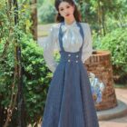 Elegant Literary Girl Set - Cottagecore Aesthetic word1