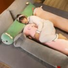 Kawaii Lazy Long Sleeping Pillow - Cute Animals Collection word3