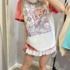 Printed Pink Kawaii T-Shirt - Cutecore Aesthetic word3