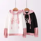 Sakura Bunny Hoodie - Harajuku Aesthetic word1