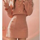 Winter Elegant Suit - Retro Aesthetic word3