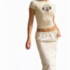 Jam Cat Cotton T-shirt word2