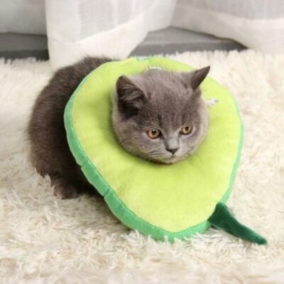 Super Soft Plush Cat Cone Collar