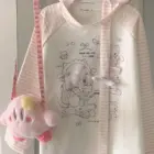 Nyanko Pink T-Shirt - Cutecore Aesthetic word3