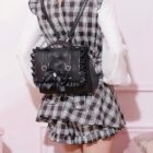 Vegan Leather Lolita Bag - Jirai Kei Aesthetic word1