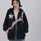 Harajuku Style Streetwear Hoodie - Grunge Aesthetic word1