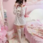 Panda Print T-Shirt - Cutecore Aesthetic word1