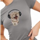 Jam Cat Cotton T-shirt word2