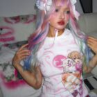 Short Pink T-shirt - Cutecore Aesthetic word3