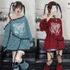 Punk Lolita Set - Gothic Aesthetic word3