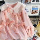 Dollcore Pink Sweater - Kawaii Clothes word2