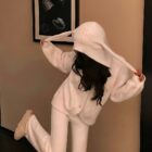 Fluffy Bunny Pajamas - Soft Girl Aesthetic word2