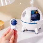 Kawaii Mini Spaceship Humidifier word3