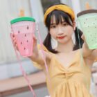 Kawaii Anti-drop Fruit Bottle word2