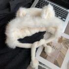 Fox Ears Plush Hat word2